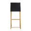 Upholstered Counter Stool with Metal Frame-988203086-988203080