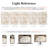 Elegant Modern Machine Woven Area Rug in Beige-111669828