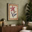 Burgundy Study Botanical - Wrapped Canvas-896865132-896865135