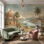 Adhésif mural paysage et paysage rétro-1692097573-1692097563