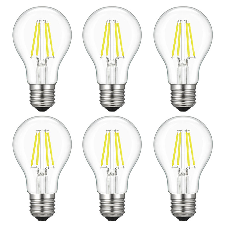 4 Watt, A60 LED, Dimmable Light Bulb, Daylight (6500K) E26/Medium (Standard) Base