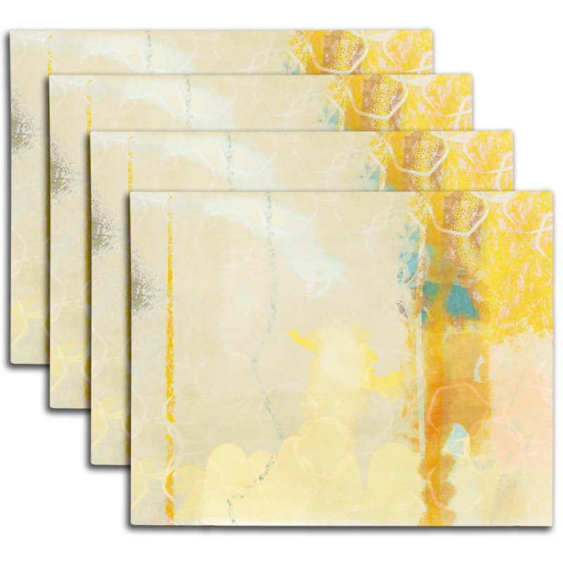 Napperon abstrait en polyester