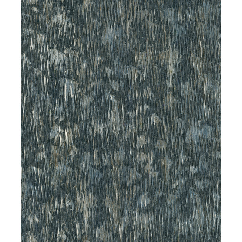 Papier peint La Mandria Textures 20,8 po, Bleu