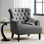 33.5" Wide Tufted Armchair-1451294291