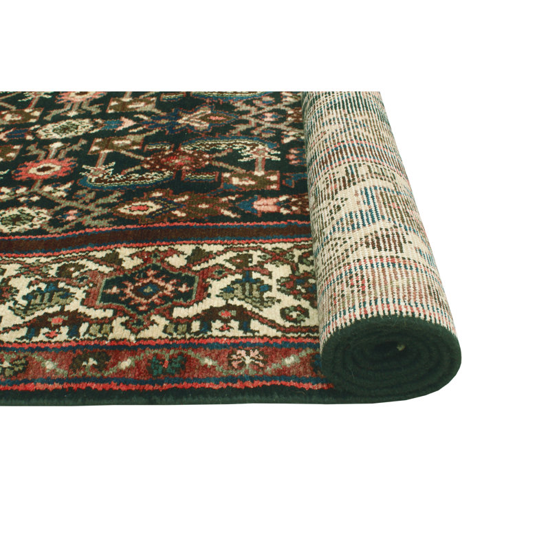 Tapis de couloir gris anthracite Khylar
