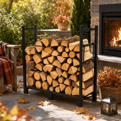 Indoor Outdoor Wood Rack for Firewood