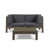 Frame: Gray / Cushion: Dark Gray