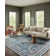 Rifle Paper Co. X Loloi Maison Frances Blue / Multi Area Rug	