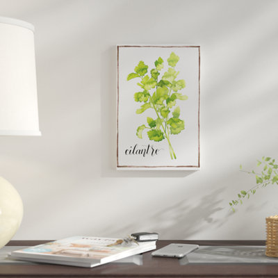 " Watercolor Herbs IV " Watercolor Print