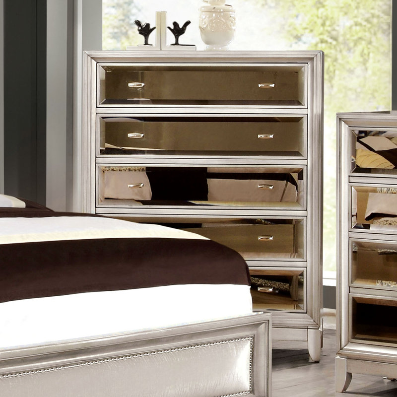 Commode 5 tiroirs Aminah
