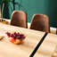 Table de salle à manger rectangulaire industrielle, 55,1 po x 31,4 po x 29,9 po, plateau de table en bois d'ingénierie épais de 1,5 po et pieds en métal thermolaqué noir, pour la maison pouvant accueillir 4 à 6 personnes, cuisine-1199419526