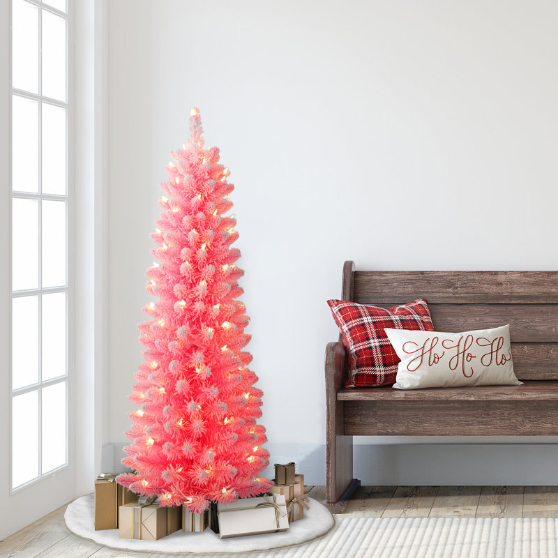 4.5' Lighted Artificial Christmas Tree