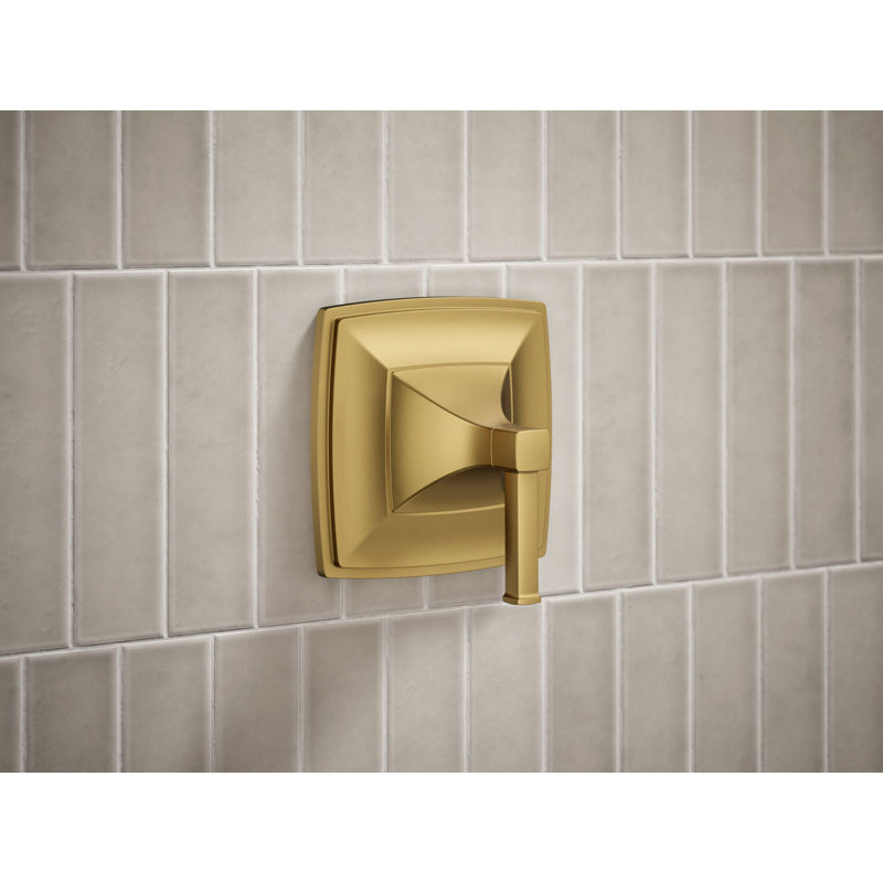 Riff Surface Mount Kit Shower, Vibrant Brushed Moderne Brass