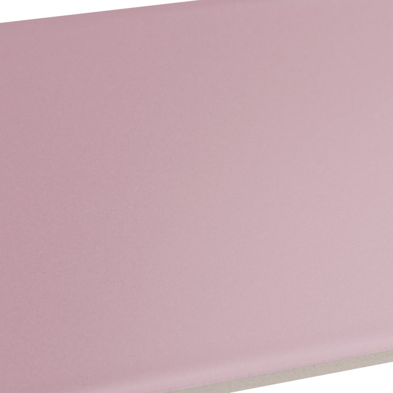 Carreau de mur et de plancher à aspect brique 4 po x 8 po Projectos, Rosé
