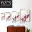 Impression polaire magenta polaire I - bois massif-1118143100-1118143096