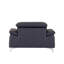 Fauteuil en cuir italien Global United-492283821