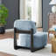 Chaise d'appoint moderne Solara avec structure en bois massif-1714398505