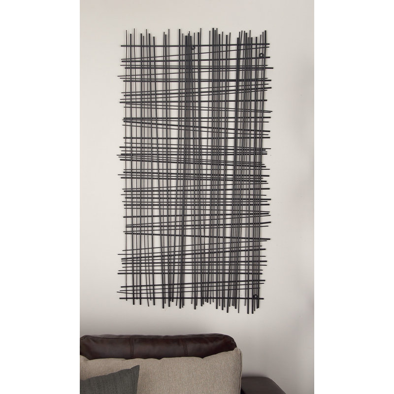 Décoration murale en fil métallique