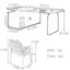 Bureau unique avec surface de travail spacieuse-642954683
