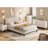 5-Piece Bedroom Furniture Set with Upholstered Platform Bed Frame, 2 Nightstands, 6-Drawer Dresser, and 5-Drawer Chest-121427234-121249845