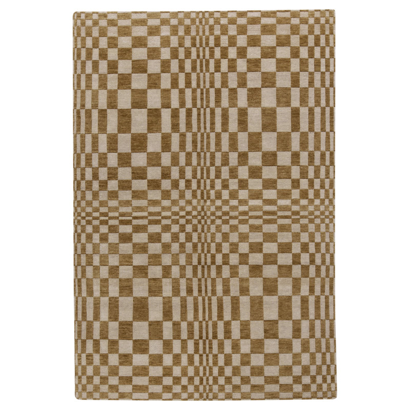 Hand Knotted Wool Geometric Indoor Rug