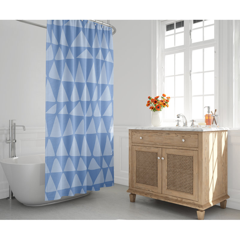 Rideau de douche Lulu, Bleu