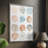 Ocean Patterns II Framed Print - Solid Wood-124990709