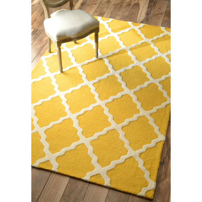 Tadlock Wool Geometric Indoor Rug