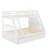 Twin Over Full Bunk Bed With Ladder,Drawers And Storage Staircase-162910911