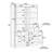 47.2" Freestanding Garage Storage Cabinet with Hutch, Glass Doors, 4 Drawers, Door Shelves & Pull-Out Trays – 75" Tall Utility Organizer-1196144517