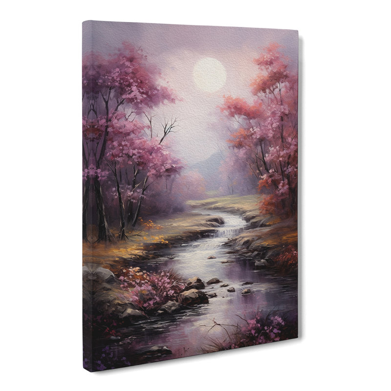 Landscape Impressionism No.2 - No Frame Print, 76cm H x 50cm W x 3cm D