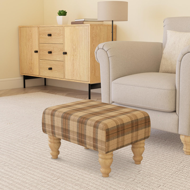 Manufactured Wood Accent Stool, Natural