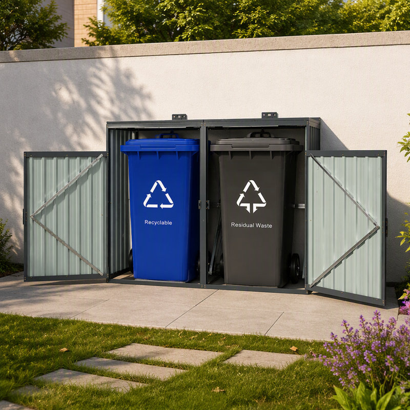 Garbage Bin Shed Stores