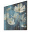 Un champ serein de boutons d'or - Art mural en bois sur bois de pin naturel-1050506346