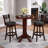Adelaida 30.25" L Round Solid Wood Table-554832985