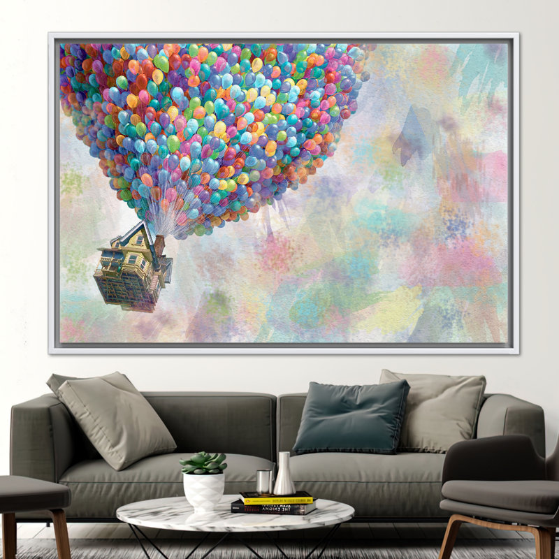 Print on Canvas, White, Framed Print without Mat, 60 cm H x 90 cm W
