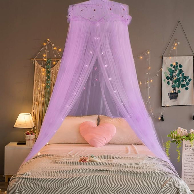Bed Canopy, Purple