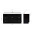 Meuble-lavabo sur pied simple 66 po avec plateau en quartz Hamlet-121645309-94003753