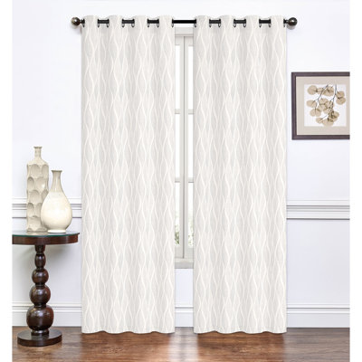 Semi Sheer Curtain Single Panel