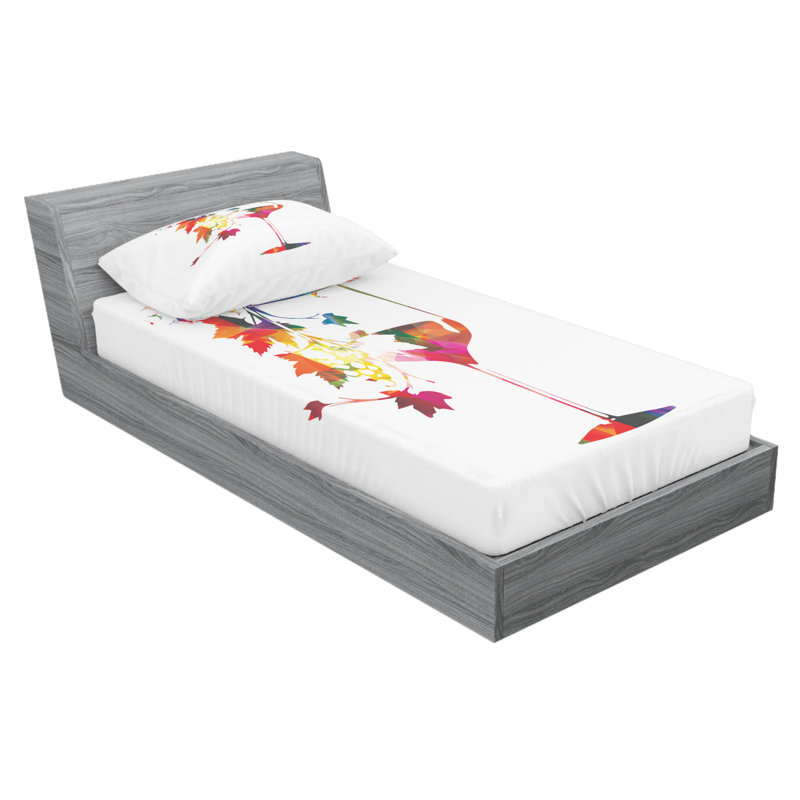 Microfiber Sheet Set, Full Sheet Set with Fitted Sheet