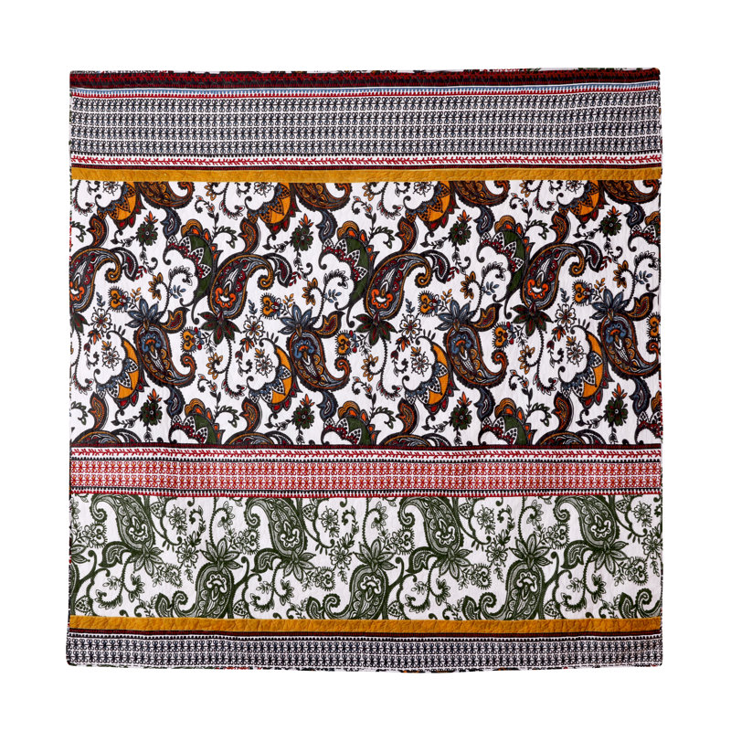 Ensemble de courtepointe pour grand lit 3 pièces Greenland Home Fashions Orleans 90 x 90 + 20 x 26 (2)
