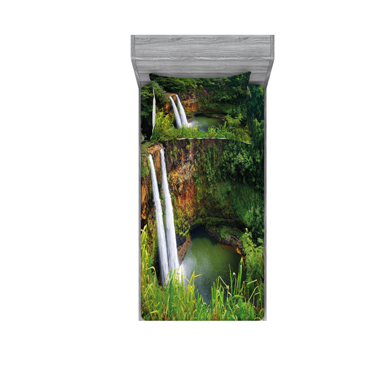 Ensemble de draps Hawai, Ensemble de draps pour lit simple TG avec drap-hou