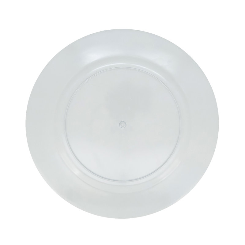 Elegant Aqua Ceramic Look Charger Plates Set of 4