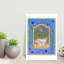 Tulip And Broken Teapot Abstract Colorful Elegant Tulip Violet Flower Wall Art Print 1 Piece Wrapped Canvas Wall Art-2138751182