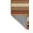 Washable Clay Cream Striped Area Rug-1425794749
