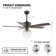 52'' Ceiling Fan with Light Kit
