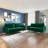 Anacapa 58" Velvet Round Arm Sofa Loveseat-928580836
