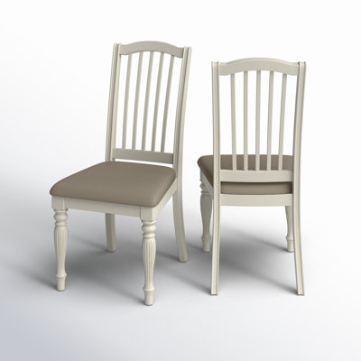Chaise d'appoint blanche Cleckheat