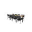 Anoki 8 - Person Teak Solid Wood Patio Dining Set Extendable Rectangular Table