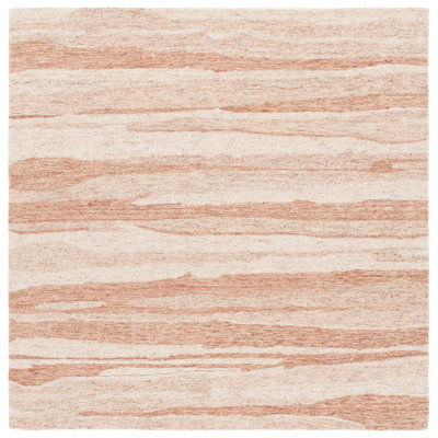 Narragansett Ebony Hand Tufted Wool Pile Abstract Rug